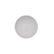 Plato hondo tazón sopero de vidrio opalino blanco 400 ml Lines LZKW-50