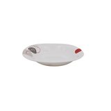 Plato hondo sopero blanco de vidrio opalino Líneas iLuminarc 500 ml LFTP90-A961050