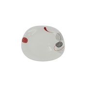 Plato trinche cuadrado Lines de 22 cm de vidrio opalino iLuminarc LFP85-A961050
