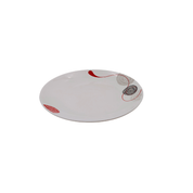 Plato Arrocero Pastelero Redondo Lines 19 cm Vidrio Opalino iLuminarc