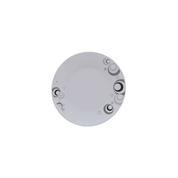 Plato Trinche Redondo Dots 26.5 cm Vidrio Opalino iLuminarc LYGP105-K1021