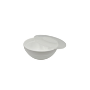 Tazón recipiente Redondo 15 cm con Tapa para Comida Vidrio Opalino SW60