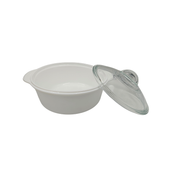 Cacerola Blanca de Vidrio Opalino 2.5 Litros con Tapa iLuminarc YSG2.5L
