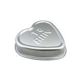 Molde de Aluminio Grande de Corazón de 28 cm para Repostería Pastelería MXMCGN Aluminio Puro