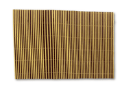 Mantel Individual de Bambú Color Café TC2-016 Tab and Kit