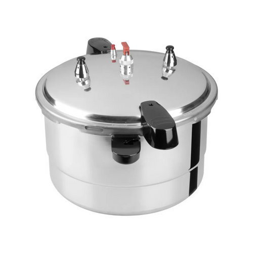 Olla de Presión Express de Aluminio de 23 litros con Rejilla 6 sistemas de seguridad Ekco 38748