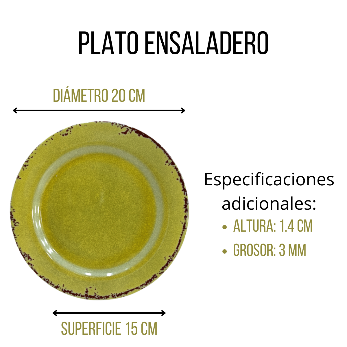 Platos ensaladeros hotsell