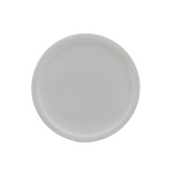 Plato Triche Grande Redondo 25 cm 9.8'' Melamina tipo de Plástico Blanco 84421 Tavola