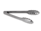 Pinza Servicio Pesado Multiusos de 25 cm Punta Ovalada de Acero Inoxidable Color Gris DS2459 Buffetware