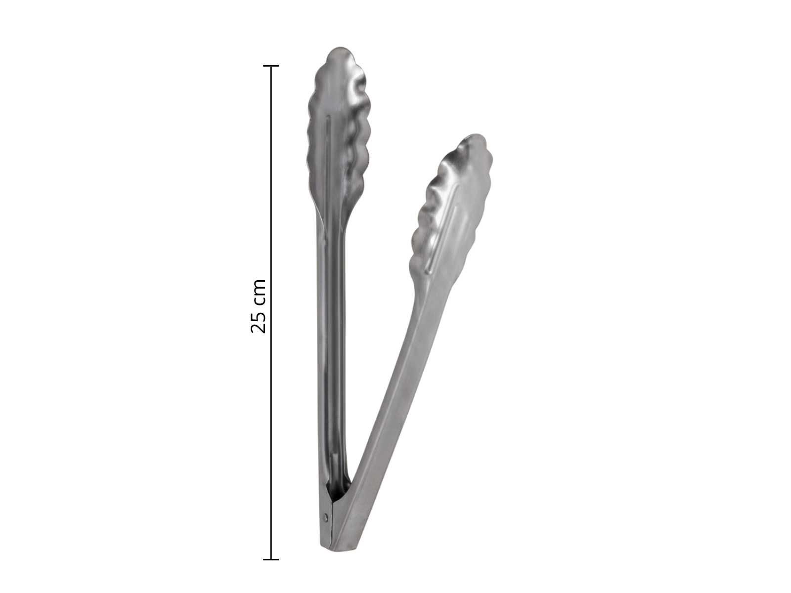 Pinza Servicio Pesado Multiusos de 25 cm Punta Ovalada de Acero Inoxidable Color Gris DS2459 Buffetware