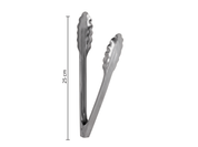 Pinza Servicio Pesado Multiusos de 25 cm Punta Ovalada de Acero Inoxidable Color Gris DS2459 Buffetware