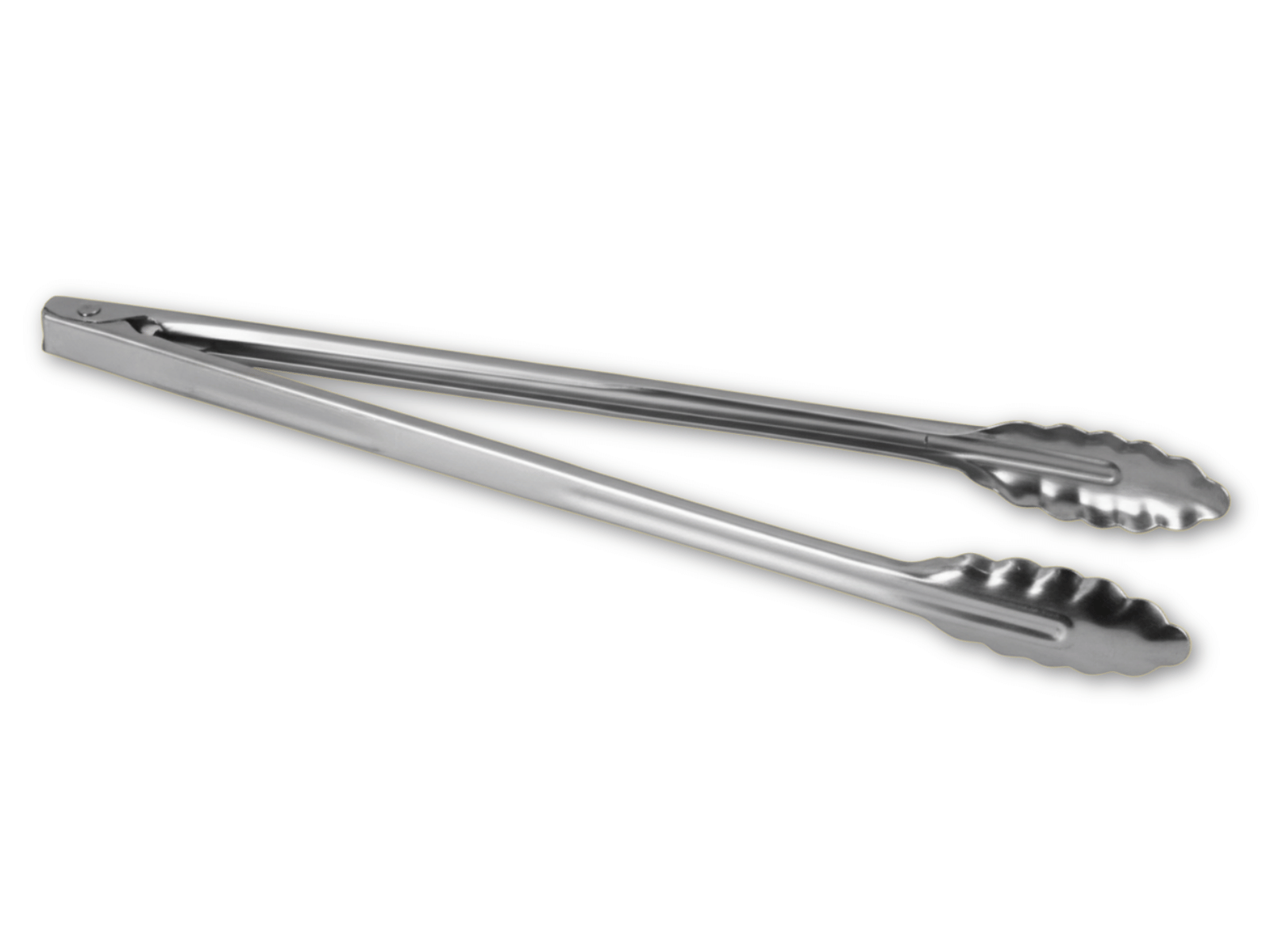 Pinza Servicio Pesado Multiusos de 40 cm Punta Ovalada de Acero Inoxidable Color Gris DS2466 Buffetware