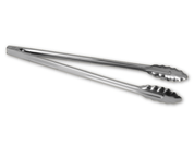Pinza Servicio Pesado Multiusos de 40 cm Punta Ovalada de Acero Inoxidable Color Gris DS2466 Buffetware