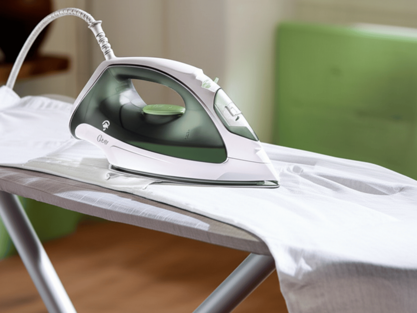 Plancha de Vapor con Suela Antiadherente Ligera Olivo Fair Green Oster GCSTBS3803 Sin Caja
