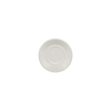 Plato Para Taza Embrocable de 12.5 cm de Loza Tipo Cerámica Elegante Clásico Blanco Glacial 310100 Santa Anita