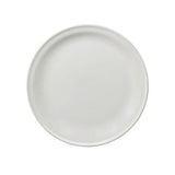 Plato Trinche Redondo Elegante de Loza de 26 cm Blanco Madrileña 38515 Santa Anita