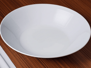 Plato Sopero Clásico Redondo 700 ml Vidrio Opalino Blanco LYGQP-90 Jiangsu