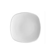 Plato Trinche Cuadrado Clásico Elegante de 25 cm de Loza tipo Cerámica Antartic Santa Anita