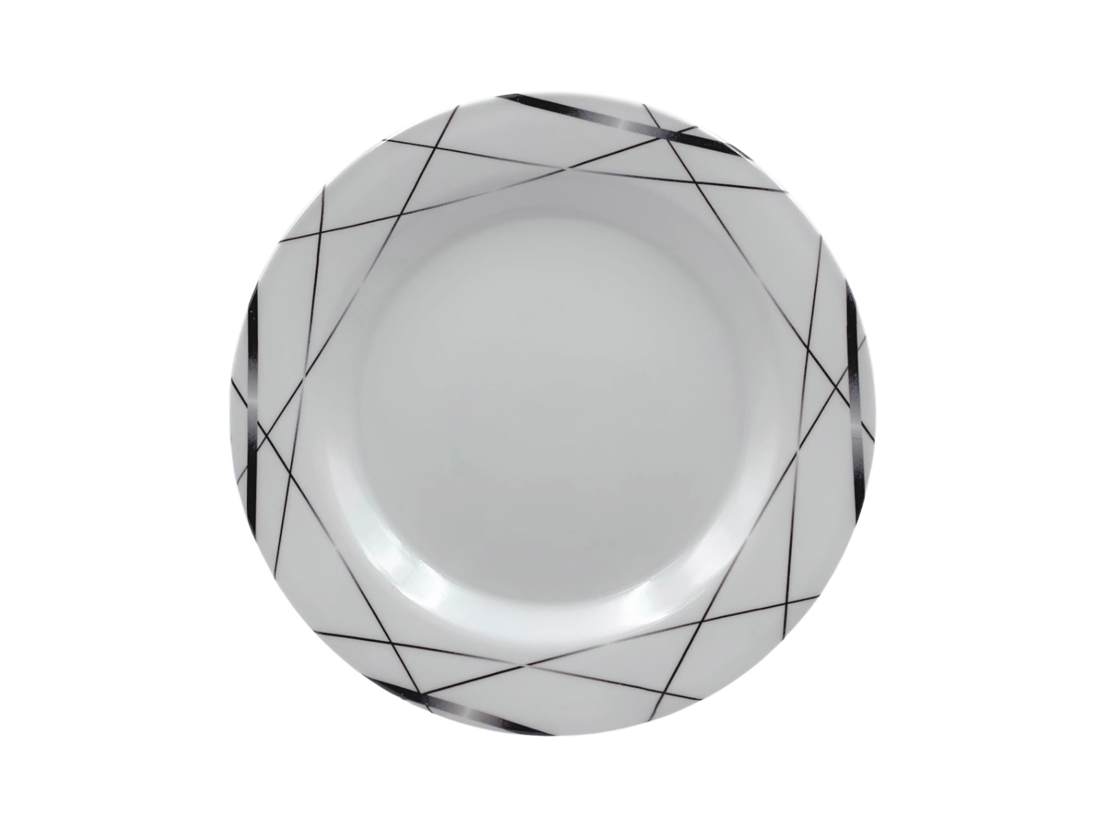 PlatoTrinchede20cmdeMelaminaResistenteTipoPlasticoLineasPlateadasTKM112TabandKit.png