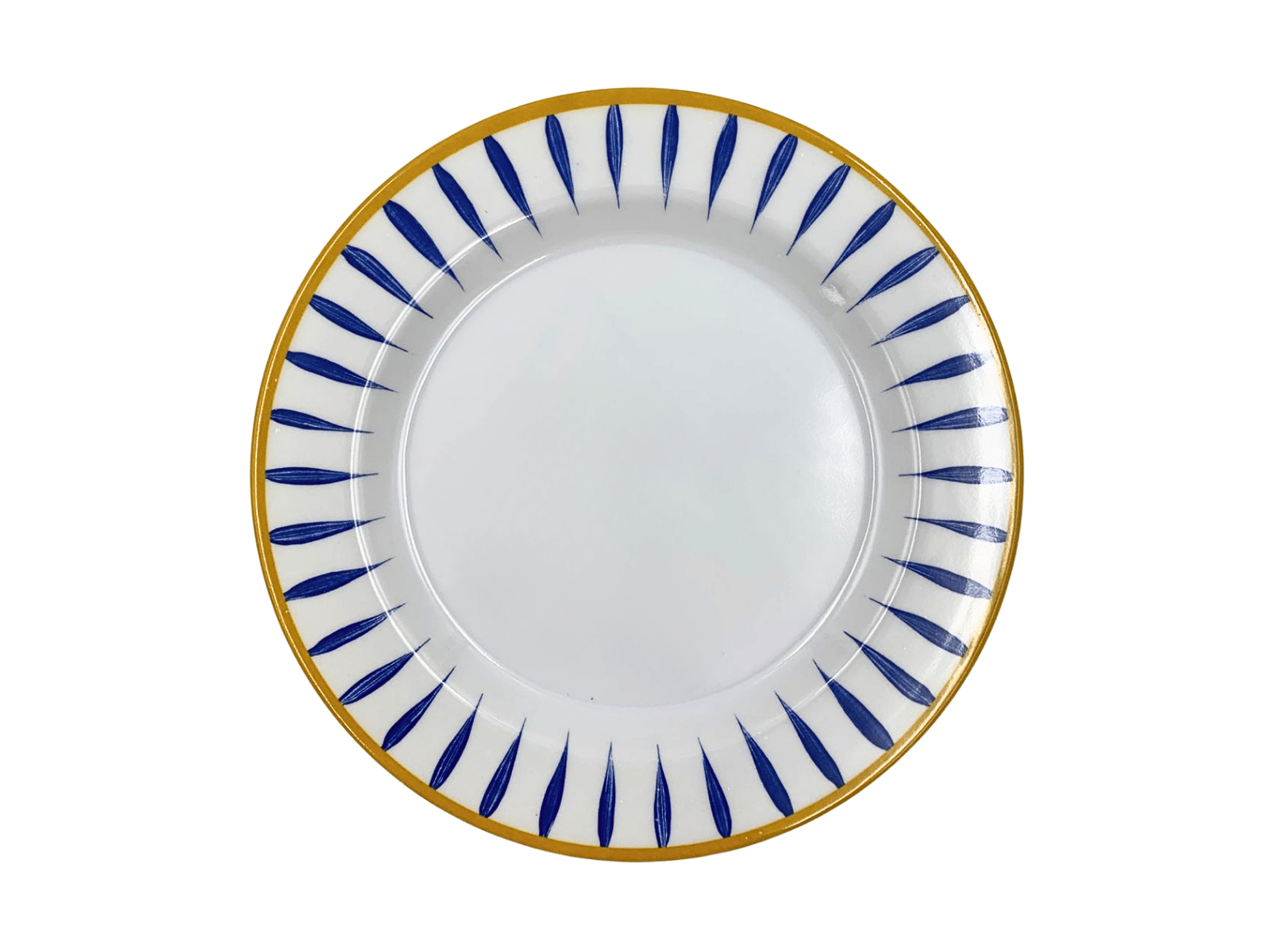 PlatoTrinchede23cmdeMelaminaResistenteTipoPlasticoPlumasAzulesTKM121TabandKit.png