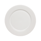 Plato base de 32 cm de Loza tipo Cerámica Elegante Clásico Blanco Glacial 311138 Santa Anita