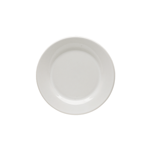 Plato trinche de 23 cm de Loza tipo Cerámica Elegante Clásico Blanco Glacial 310027 Santa Anita