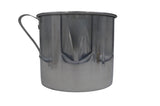 Pocillo Jarra de 17.8 cm de 4 Litros de Aluminio Uso en Fuego Directo J-16 Komale HORECA