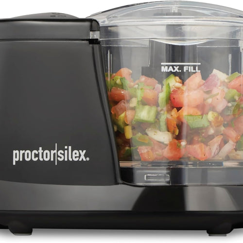 Procesador Picador de Alimentos 1.5 Tazas Negro Proctor Silex PS 72507G