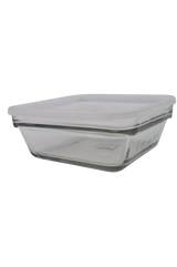 Recipiente Cuadrado de Vidrio con Tapa de Plástico 1.6 Litros Saven n Store A930-1705585 Libbey