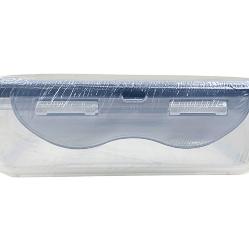 Recipiente Cuadrado Hermético 500 ml de Plástico con Tapa Azul L935 Tab and Kit