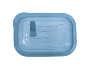 Recipiente Hermético Rectangular de 1.8 Litros de Plástico con Tapa y Valvula Tab and Kit