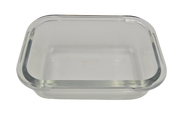 Recipiente Hermético Cuadrado 800 ml de Vidrio con Tapa de Broche Vittori