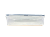 Recipiente Rectangular Hermético 2.5 L de Plástico con Tapa Azul L606 Tab and Kit