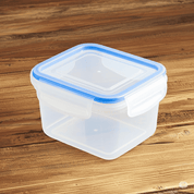 Recipiente Rectangular Hermético de Plástico 1.4 Litros con Tapa Super Sello 1400 Cubasa