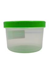 Recipiente Redondo Hermético 650 ml de Plástico con Tapa Rosca Varios Colores Cubasa 0532