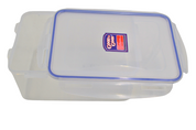 Recipiente Hermetico Rectangular 3 litros de Plástico con Tapa de Broche Good & Good