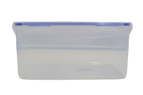 Recipiente Hermetico Rectangular 3 litros de Plástico con Tapa de Broche Good & Good