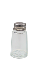 Salero Chico de Vidrio Resistente de 40 ml Octagonal Milán Vidriería Santos 773