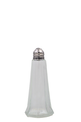 Salero Chico de Vidrio Resistente de 45 ml Octagonal Roma Vidriería Santos 772