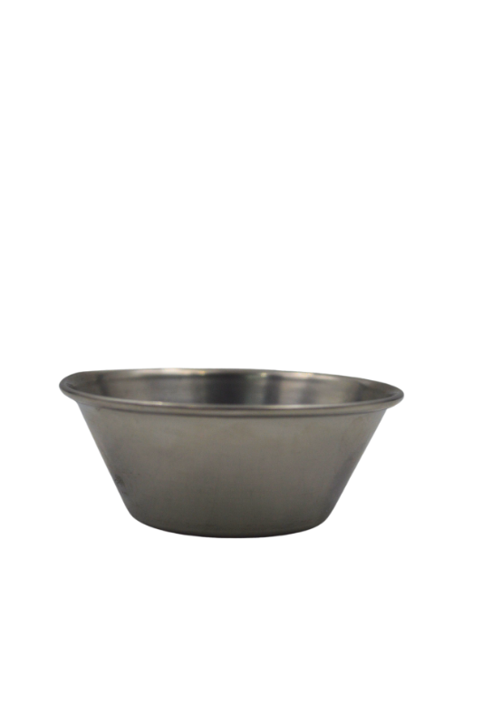 Salsera Ramekin Flanera Chico de 6 cm de Acero Inoxidable Buffetware DS2485