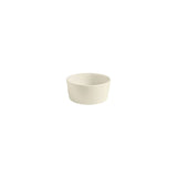 Salsera Chica Elegante de 220 ml de Loza Resistente tipo Cerámica Blanca Nevada Corona
