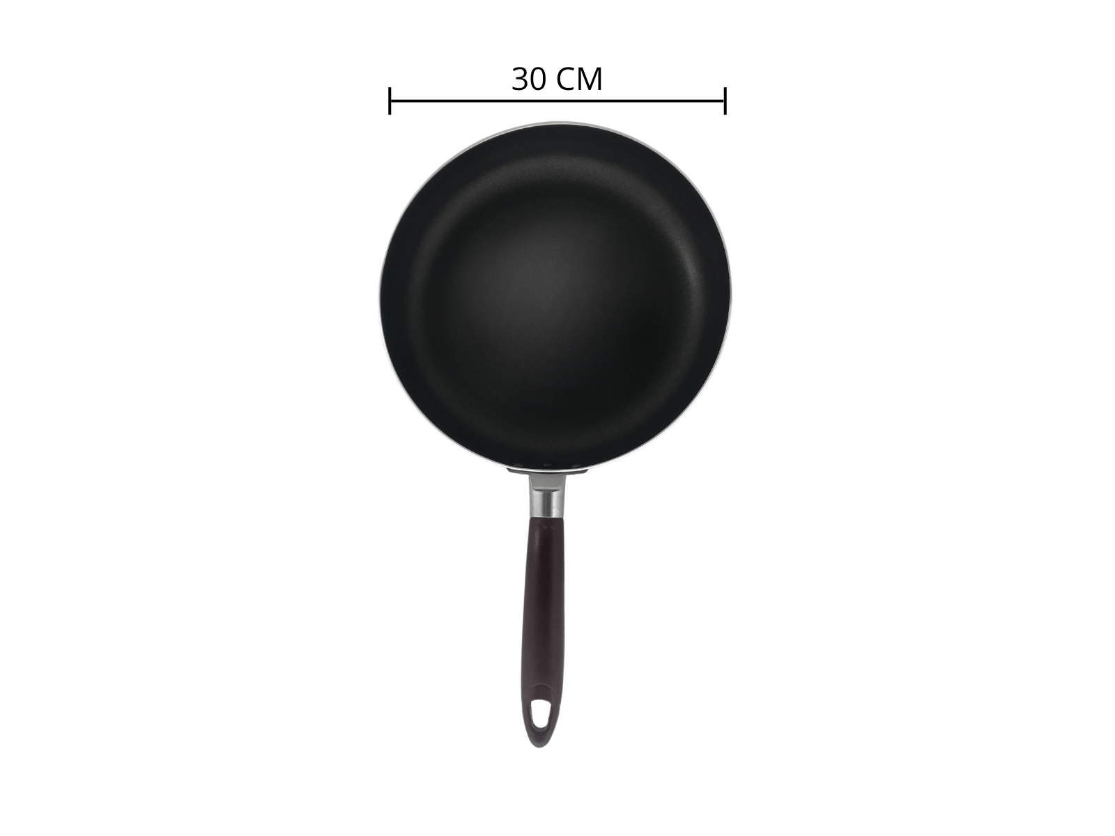 Sartén de Alumino 30 cm con Antiadherente Mango de Baquelita ECO TKAL019 Tab and Kit