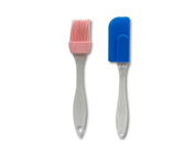 Set Duo Brocha y Espatula Miserable Silicon Mango Transparente TC3-0009 Tab and Kit