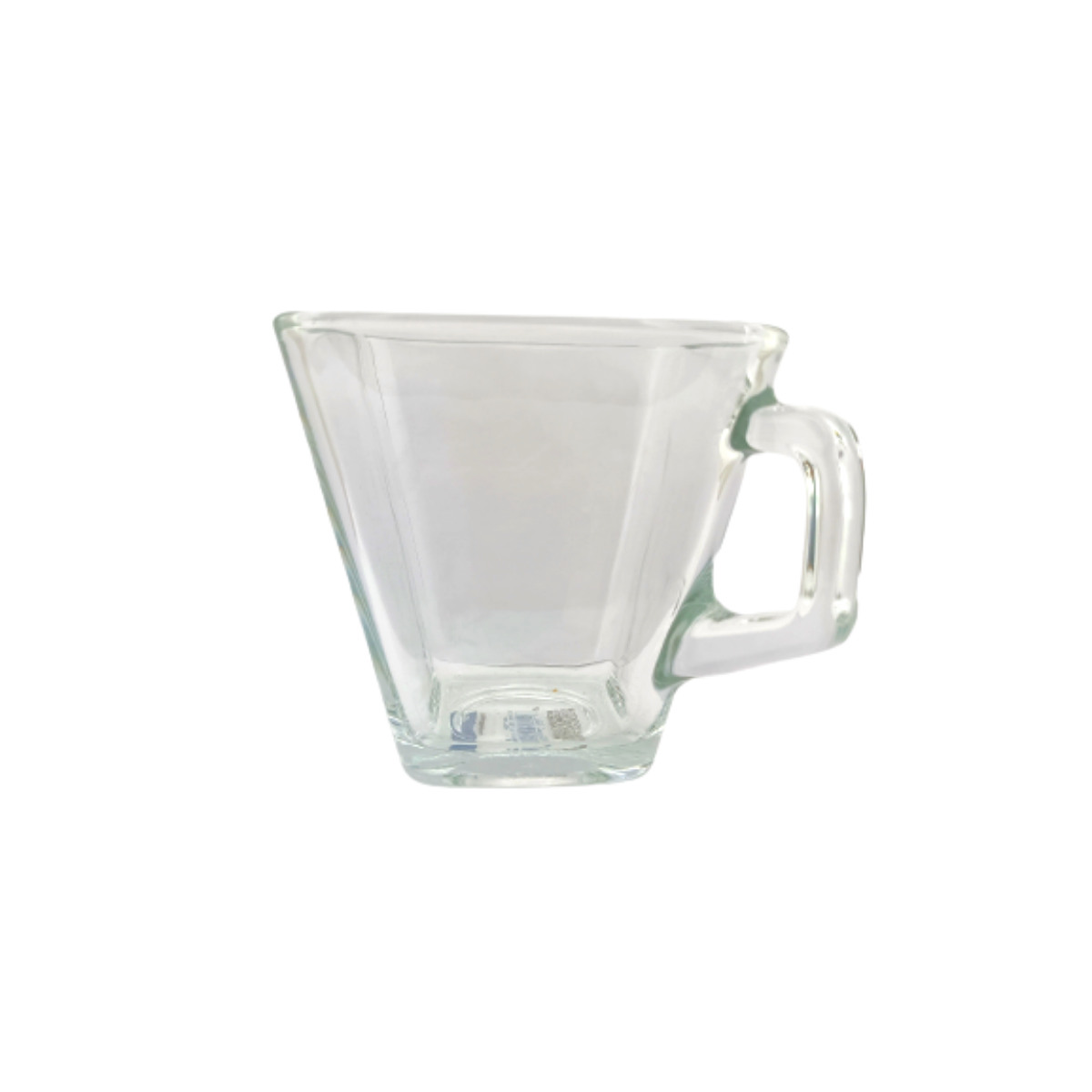 Taza Cafetera Clásica Elegante de 300 ml de Vidrio Resistente Cuadrada Libbey