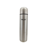 Termo de 1 Litro de Acero Inoxidable Elegante Plateado con Taparrosca TKTA002 Tab and Kit