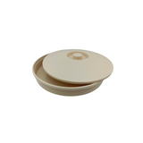 Tortillero con Tapa 1/4 de kg de Melamina tipo Plástico de 8.8 cm Beige Tavola