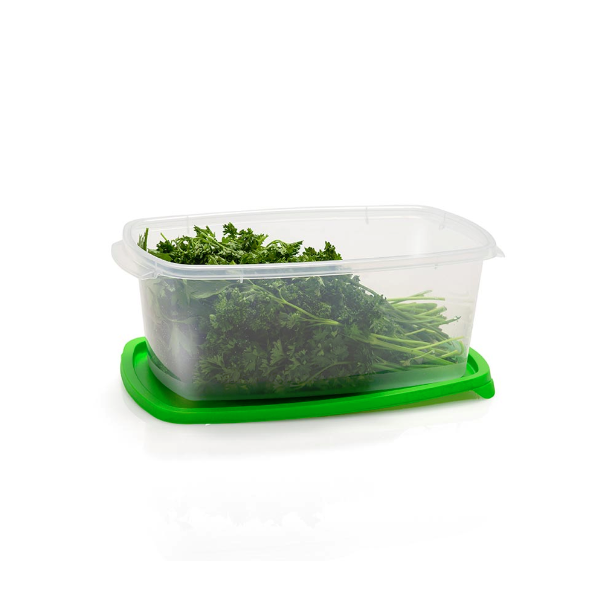 Recipiente Rectangular 3.5 Litros ded Plástico con Tapa Varios Colores Cubasa 581