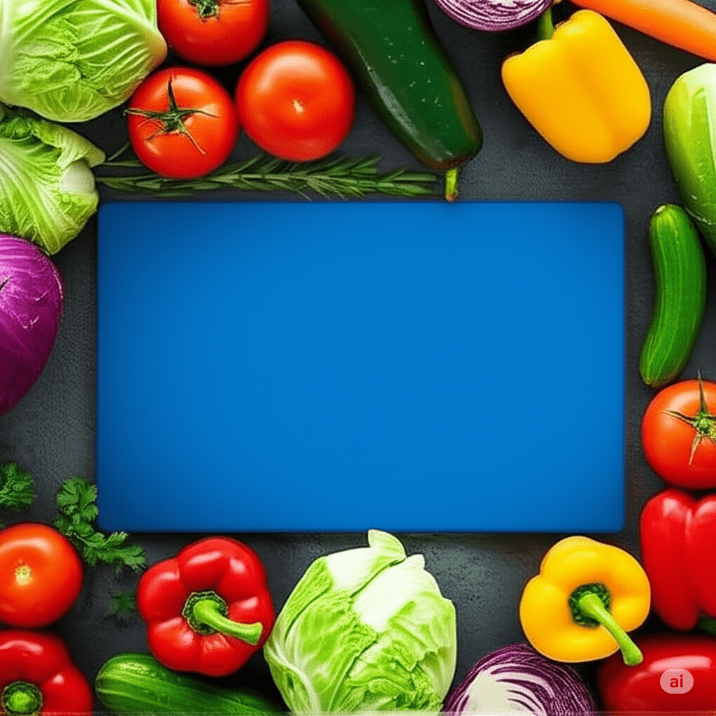 Tabla para Picar de Polietileno Color Azul de 45x30x1.5 cm DS300A Buffetware