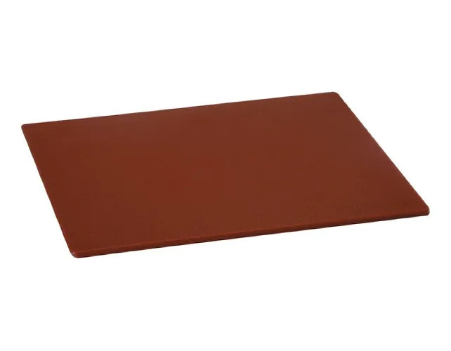 Tabla para Picar de Polietileno Color Café de 60x45x1.5 cm DS303C Buffetware