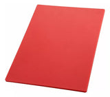 Tabla para Picar de Polietileno Color Rojo de  60x45x1.5 cm DS303R Buffetware